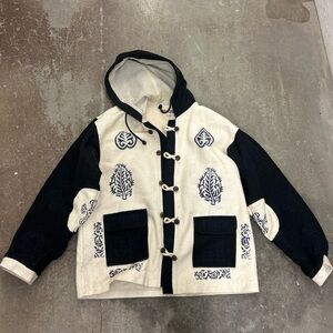 Heavy cotton macha coastal jacket